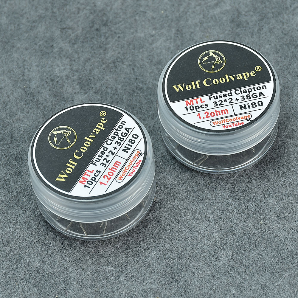 Vape Coil Replacement - wolfcoolvape Pre-Built Heating Wire Vape Coil