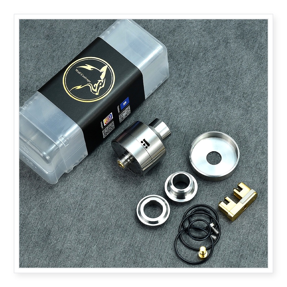 22MM Nisshoku RDA MTL Atomizer - Vape Coil Replacement review and price