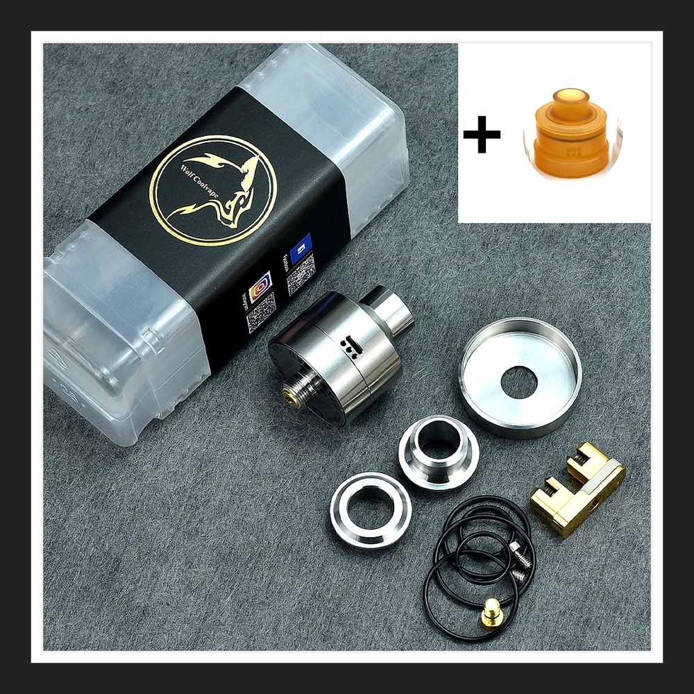 22MM Nisshoku RDA MTL Atomizer - Vape Coil Replacement review and price