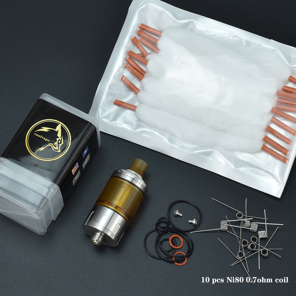 Wolfcoolvape Hussar Gobby RTA  - Vape Coil Replacement review and price