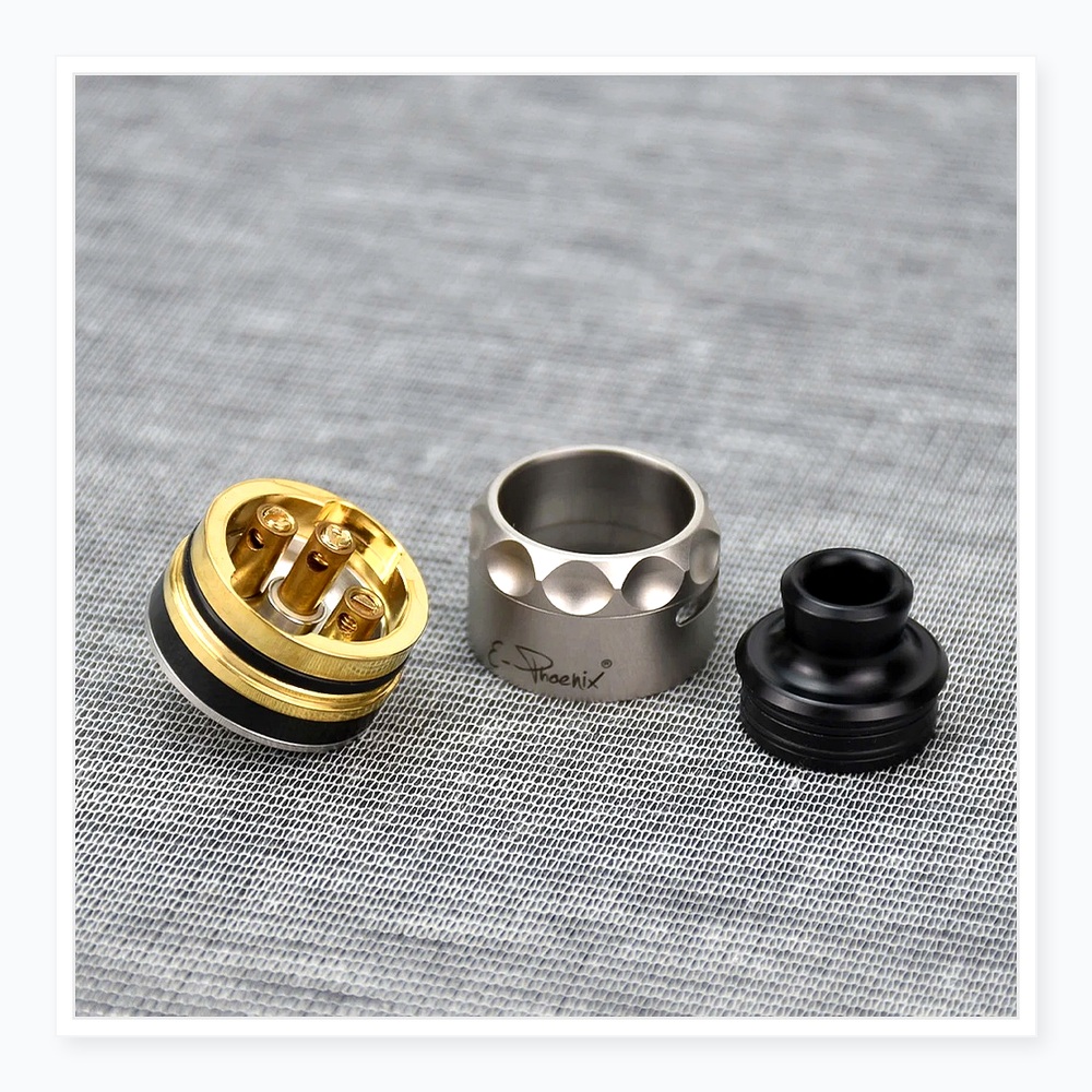 E-Phoenix Resurrection V2 RDA  - Vape Coil Replacement review and price