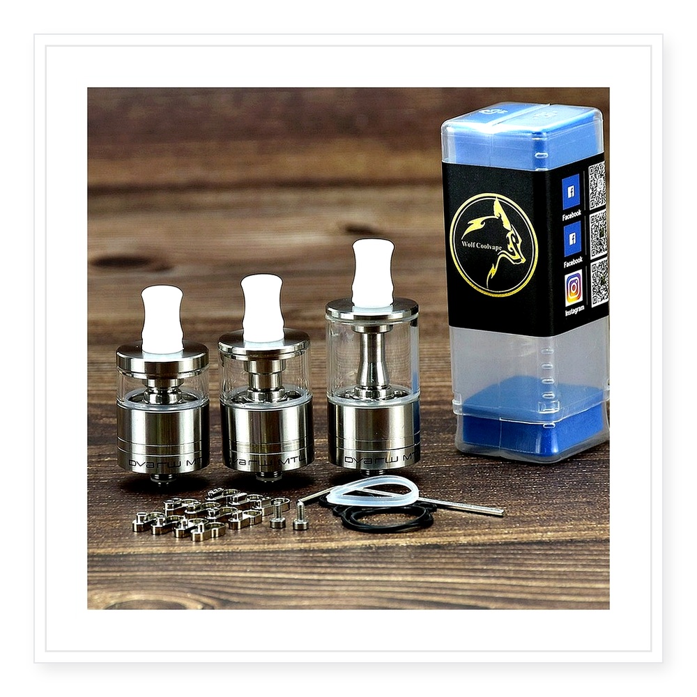 Dvarw MTL FL RTA 22mm Vape Ato - Vape Coil Replacement review and price