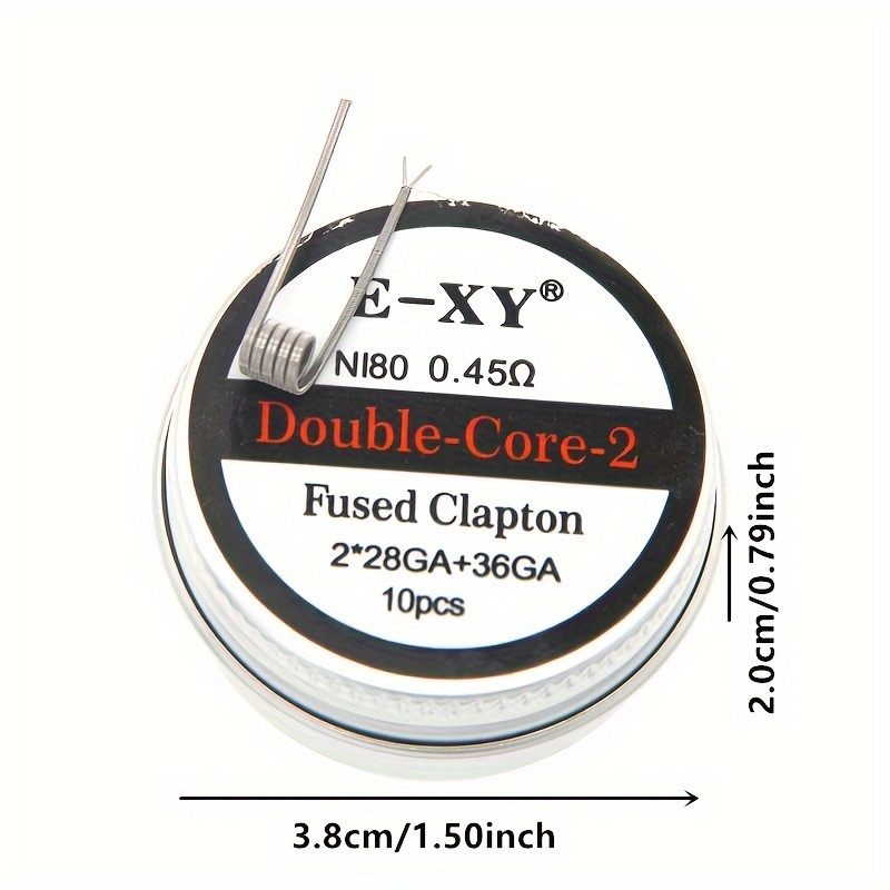 10pcs/box, Nichrome Fused Clap - Coil Building Kit review and price