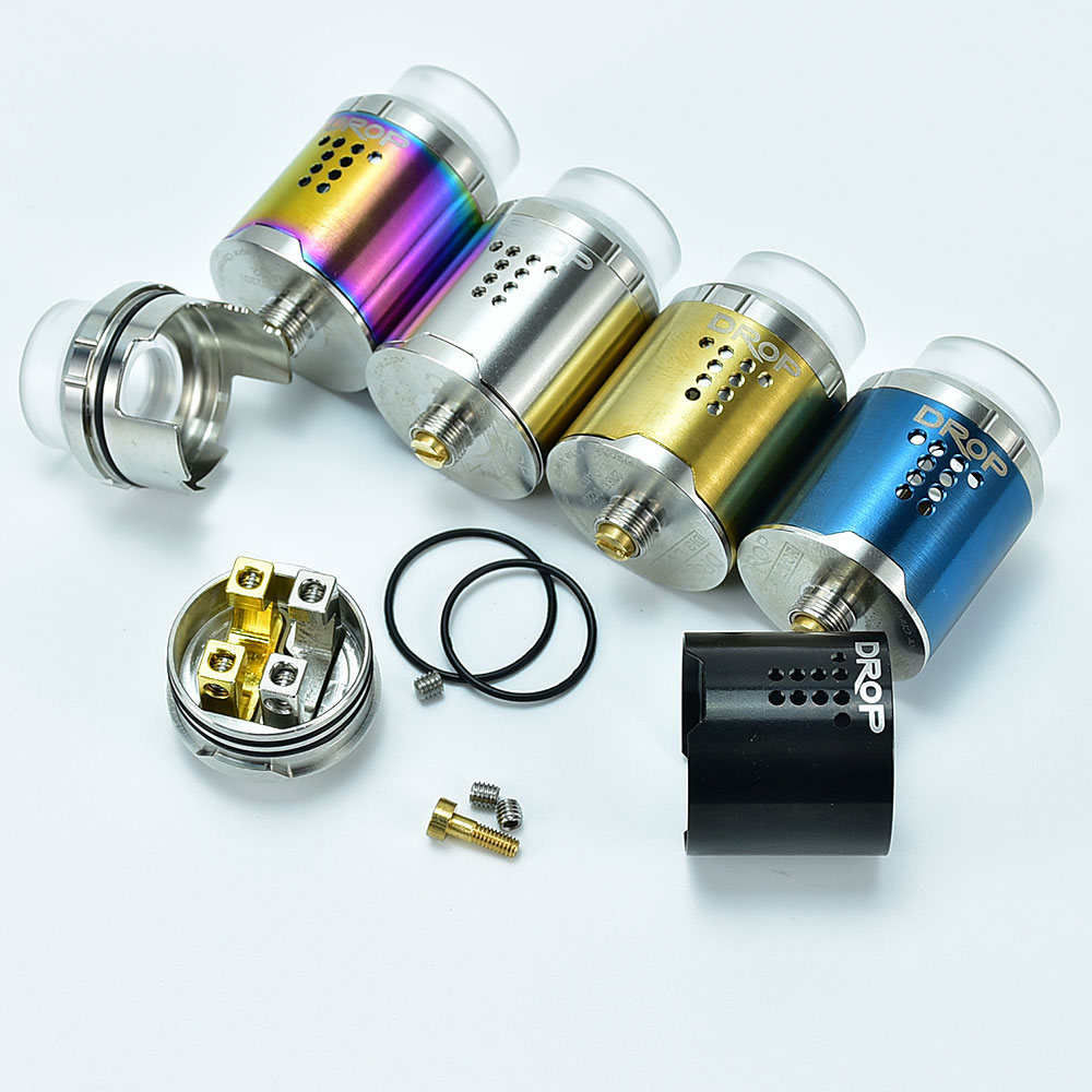 24mm DROP RDA Tank Atomizer -  - Vape Coil Replacement review and price