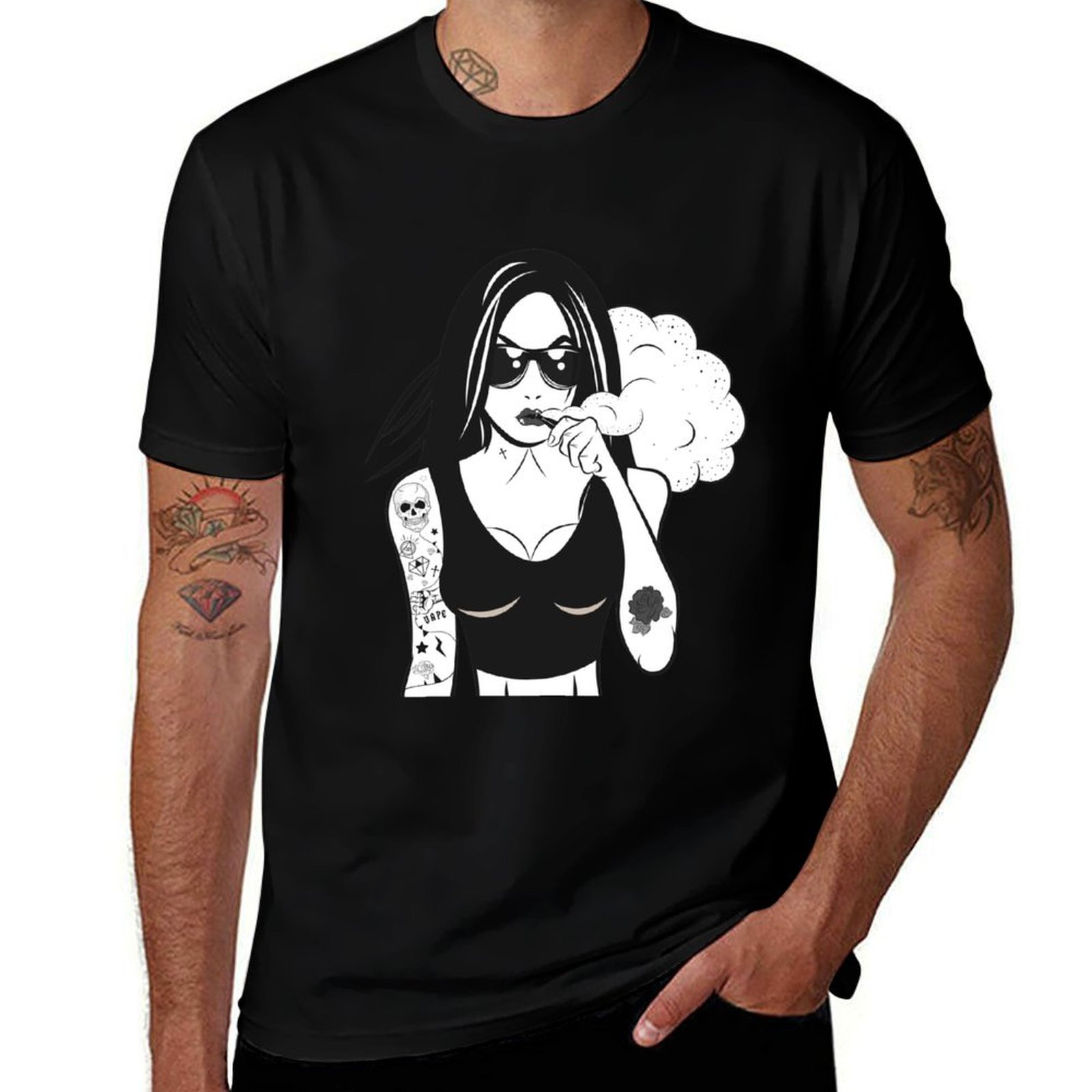 Vape Girl T-Shirt Quick Dry Tr - Quick Vape review and price