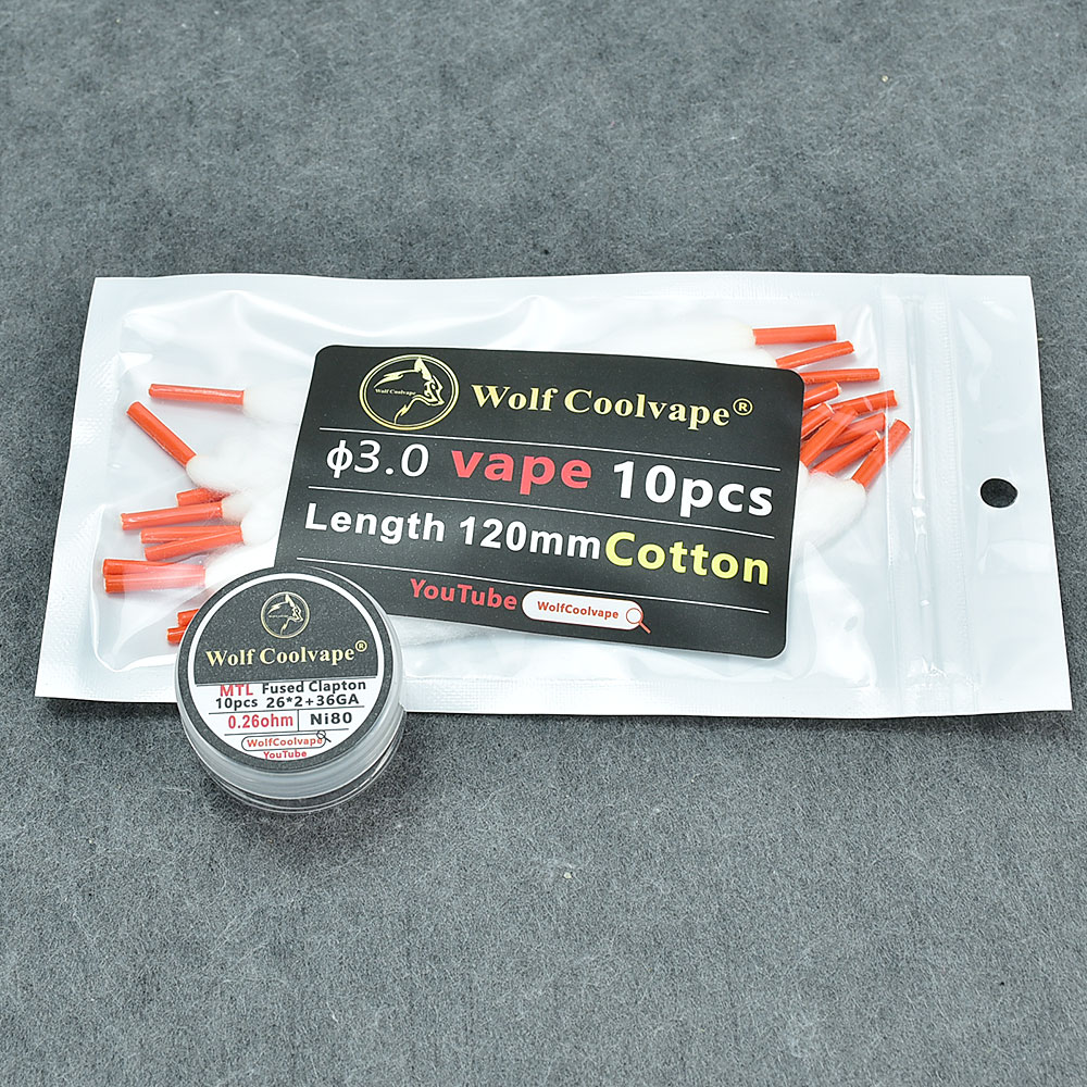 wolfcoolvape Pre-Built Heating - Vape Coil Replacement review and price