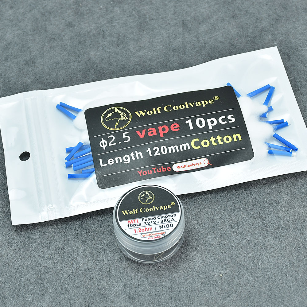 wolfcoolvape Pre-Built Heating - Vape Coil Replacement review and price