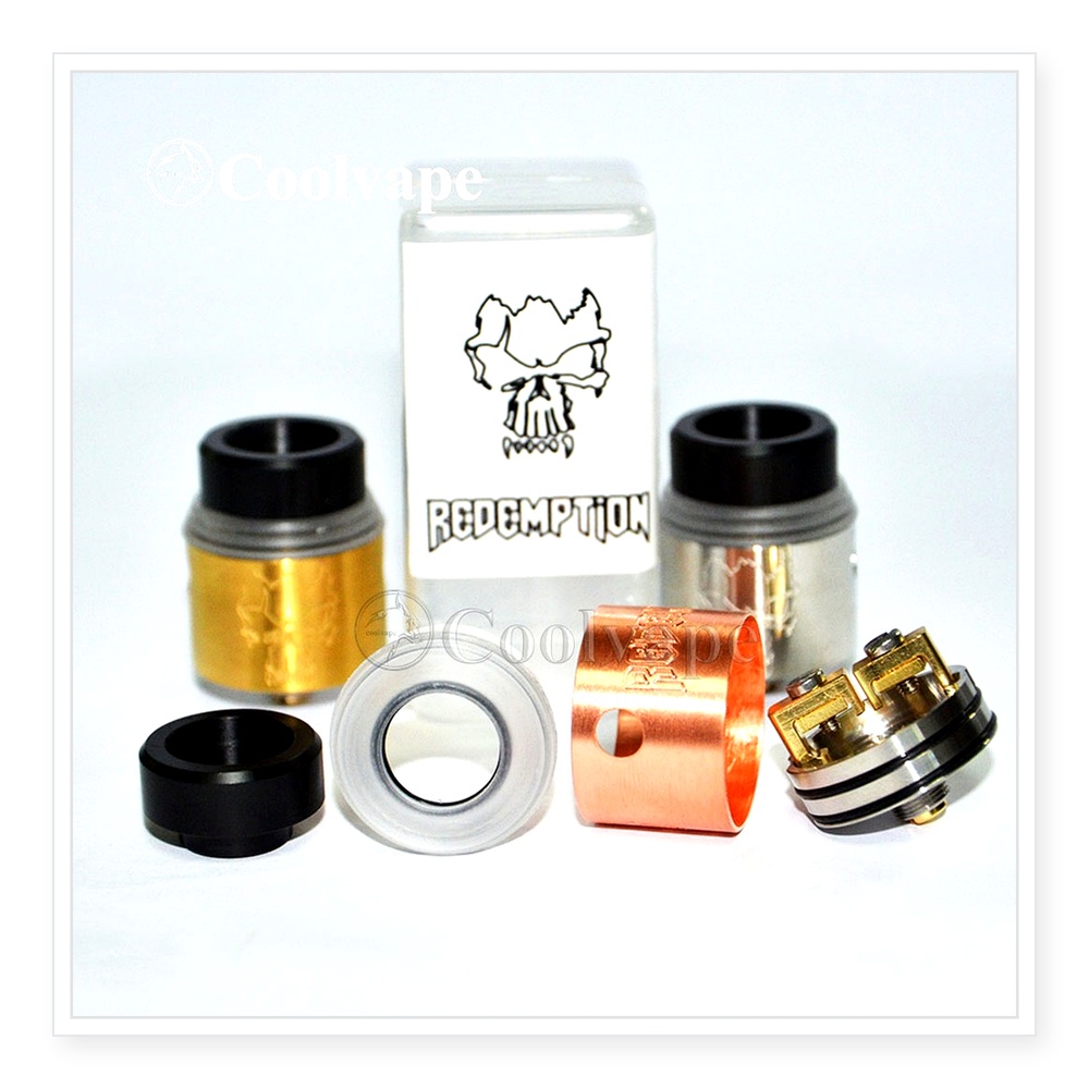 Coolvape 1:1 Redemption 24mm R - Rda Atomizer Deck review and price