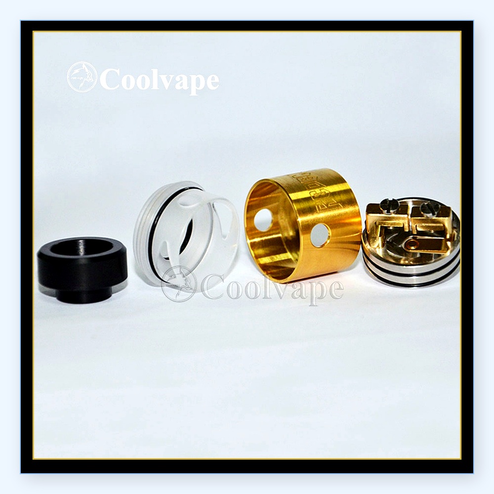Coolvape 1:1 Redemption 24mm R - Rda Atomizer Deck review and price