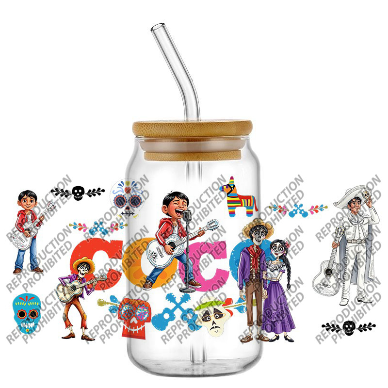 music coco Cartoon Character 1 - Rdta Tank Glass review and price
